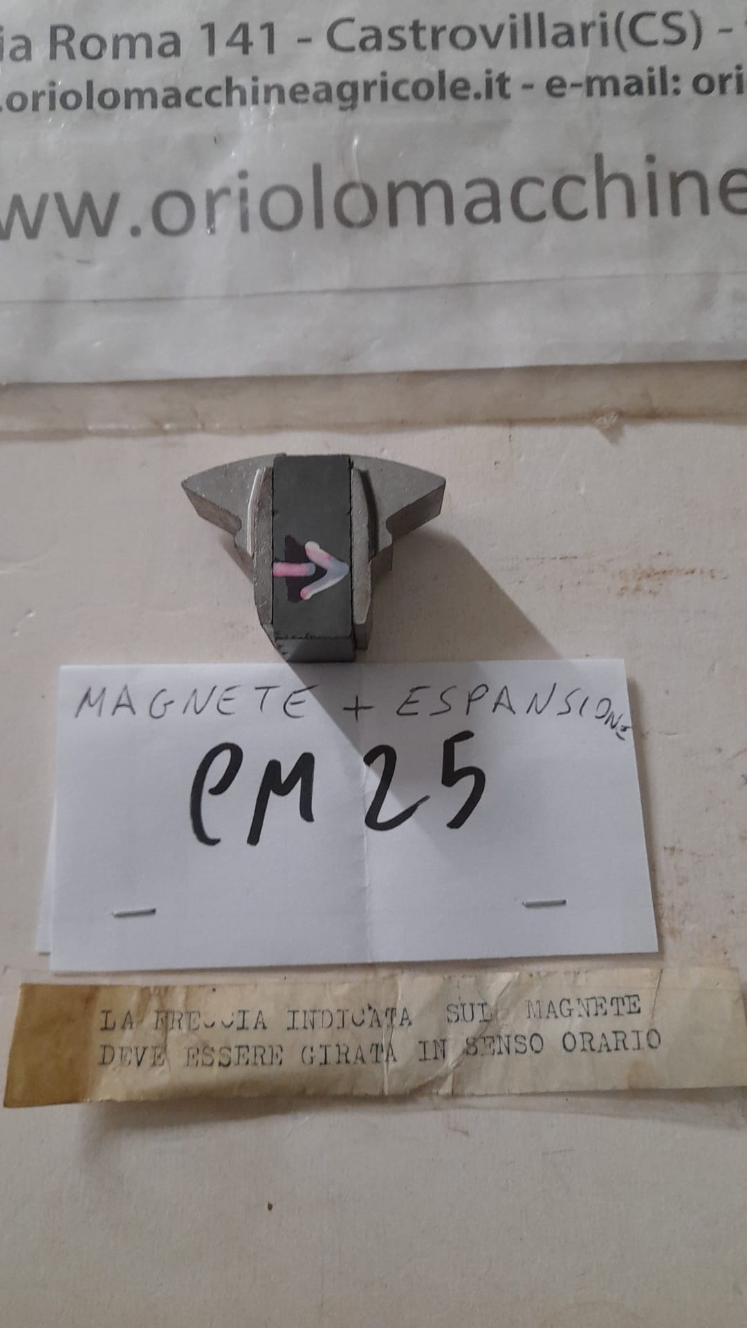 MAGNETE PER VOLANO CM 25